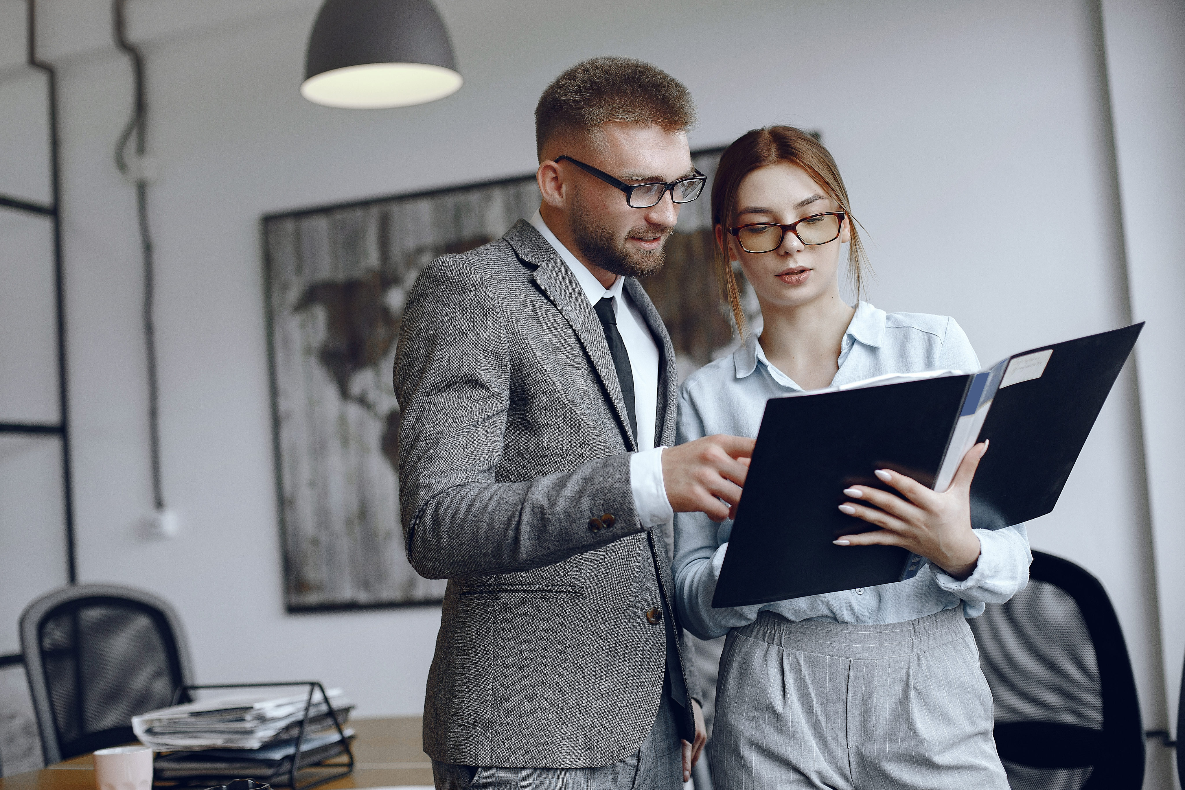 FWDR attorneys consulting with client