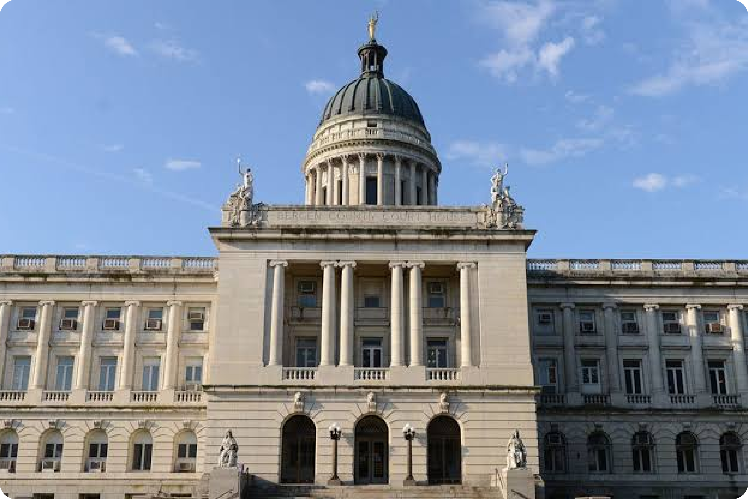 Bergen County Courthouse — legal representation in Hackensack, Bergen County, and New Jersey